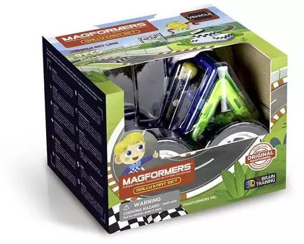Магнитный конструктор MAGFORMERS 707016 Rally Kart Set (Boy)