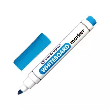 Маркер для доски СИНИЙ CENTROPEN "Dry-Wipe", круглый наконечник, 2,5 мм, 8559, 5 8559 0167 (10 шт.)