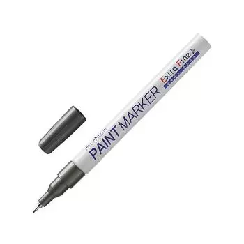 Маркер-краска лаковый MUNHWA Extra Fine Paint Marker, СЕРЕБРЯНЫЙ, 1мм, нитро-основа, EFPM-06