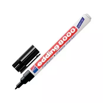 Маркер морозостойкий EDDING 8000, ЧЕРНЫЙ, до -25C, тонкий наконечник, 1 мм, E-8000/1