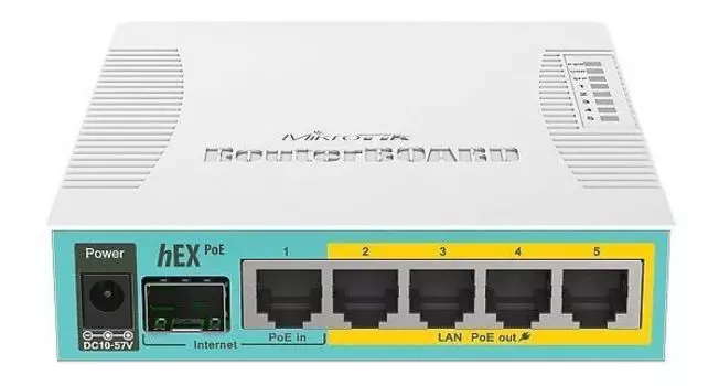 Маршрутизатор MikroTik RB960PGS белый