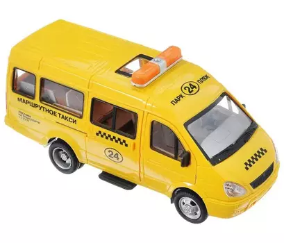 Машина "Маршрутное такси"инерционная(свет,звук) в коробке открываются двери,свет фар, звук мотора 9098-E
