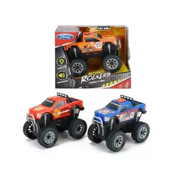 Машина монстр-трак Форд F-150 DICKIE, свободный ход, свет, звук, 18см