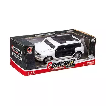 Машина на РУ AVANT-GARDE 1:18 на батарейках(свет)в коробке 8338-B