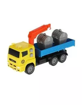 Машина пластик свет-звук KAMAZ МАНИПУЛЯТОР 17 см КАМСRN-17РLСN-YЕВU