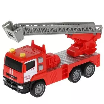 Машина пластик свет-звук KAMAZ ПОЖАРНАЯ МАШИНА 17 см КАМFIR-17РL-RDWН