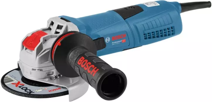 Машина шлифовальная угловая Bosch GWX 13-125 S X-lock (06017B6002)