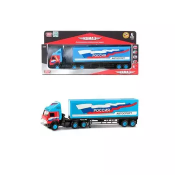 Машина Технопарк "Камаз" Автоспорт свет+звук 159127 СТ10-108-1