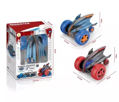 Машинка 1TOY Драйв "Трюковая машина-перевертыш" на р/у, 30см.