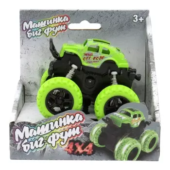 Машинка 4*4 инерционная зелёная Funky Toys
