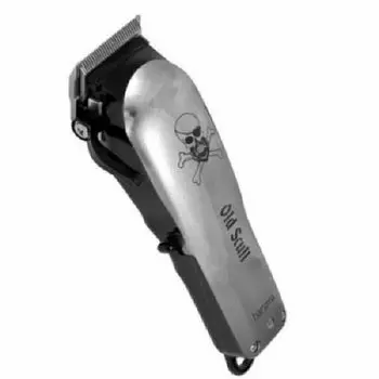 Машинка для стрижки Harizma Old Scull черный (насадок в компл:4шт)