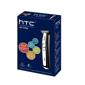 Машинка для стрижки HTC AT-1102 серебристый