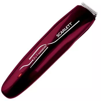 Машинка для стрижки Scarlett SC-HC63C65 бордовый