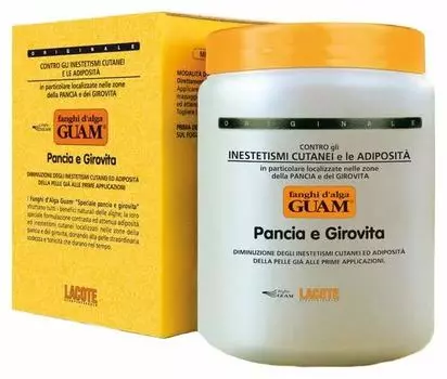 Маска антицеллюлитная Guam Fanghi D'alga для живота и талии 1000 г