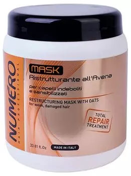 Маска Brelil Professional с эктрактом овса для ослабленных и чувствительных волос 1000 мл