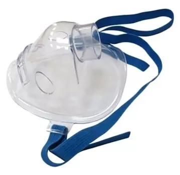 Маска детская для ингаляторов U22/C28/C29/C30/C24/C24Kids/С20/С21/С900 (ПВХ, прозрачная)