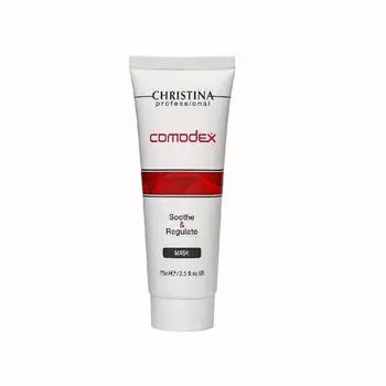 Маска для лица Christina Comodex Soothe&amp;Regulate Mask, 75 мл, успокаивающая себорегулирующая