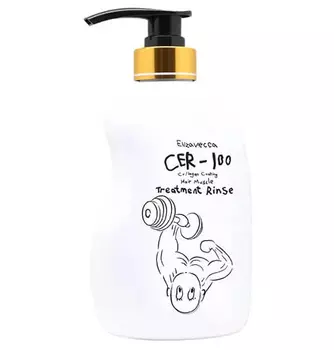Маска для волос коллагеновая elizavecca CER-100 collagen coating hair muscle treatment rinse