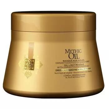 Маска для волос LOreal Professionnel Mythic Oil, 200 мл, для норм. и тонк.в.
