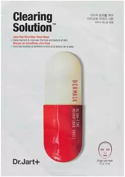 Маска Dr. Jart+ Dermask "Капсулы Красоты" Очищающая 1 Шт.27 гр.