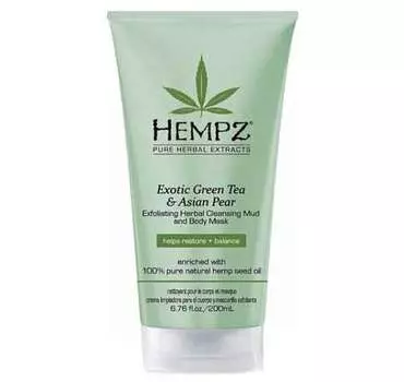 Маска-глина отшелушивающая Hempz 200 мл