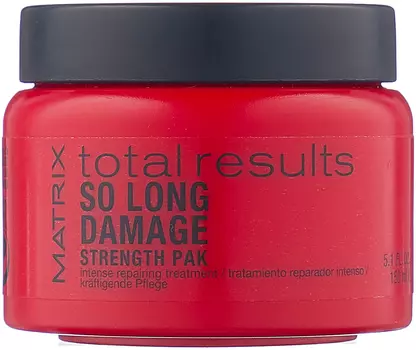 Маска MATRIX Total Results SO LONG DAMAGE для поврежденных волос, 150 мл