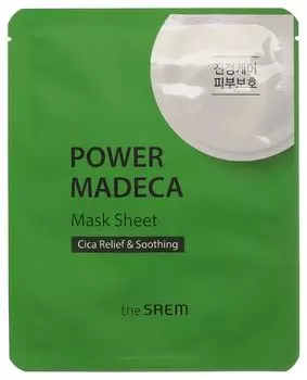Маска на тканевой основе для лица The Saem Power Centella Mask Sheet 28 г