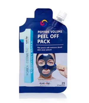 Маска-пленка очищающая Eyenlip Peptide Volume Peel Off Pack 25гр