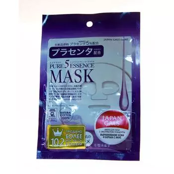 Маска с плацентой Pure 5 Essential Japan Gals, 1 шт