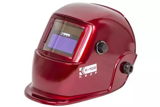 Маска сварщика Кедр К-102 8005124 красный