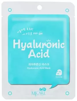 Маска тканевая для лица Mijin Cosmetics MJ on Hyaluronic Acid mask pack 22 г
