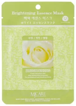 Маска тканевая для лица осветляющая Mijin Cosmetics Brightening Essence Mask 23 г