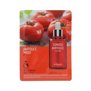 Маска тканевая Dr.CELLIO Tomato Ampoule Mask