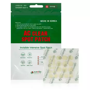 Маски-патчи для проблемной кожи AC CLEAR SPOT PATCH 24шт