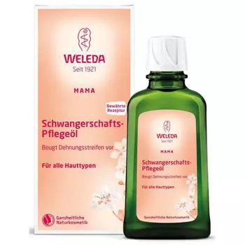 Масло для профилактики растяжек Weleda, 100 мл