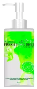 Масло очищающее для лица виноградное Deoproce Cleansing Oil Fresh Pore Deep 200мл