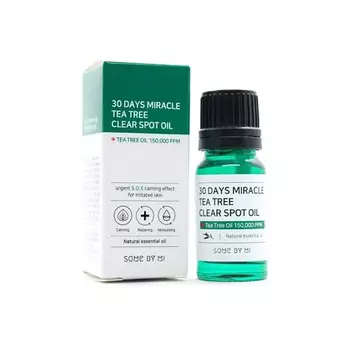 Масло с чайным деревом для проблемной кожи 30DAYS MIRACLE TEA TREE CLEAR SPOT OIL 10ml