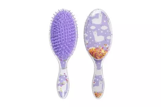 Массажная расческа для волос Bradex "Звездные ламы"