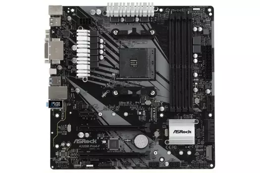 Материнская плата Asrock A320M PRO4-F Socket AM4