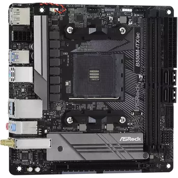 Материнская плата Asrock B550M-ITX/AC Socket AM4