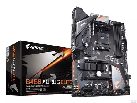 Материнская плата Gigabyte B450 AORUS ELITE