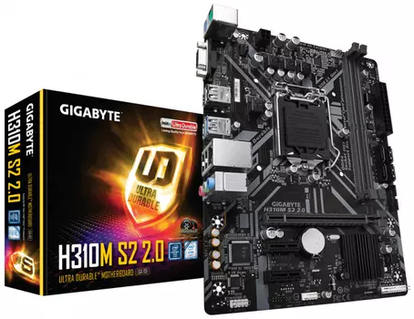 Материнская плата Gigabyte H310M S2 1.1 Socket LGA1151 v2
