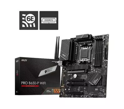 Материнская плата MSI AMD B650 SAM5 ATX PRO B650-P WIFI