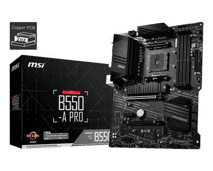 Материнская плата MSI B550-A PRO