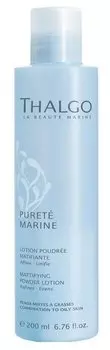 Матирующий очищающий лосьон для лица Thalgo 200 мл