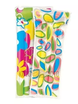 Матрас Bestway 44021 для плавания 183х76 см Цветы