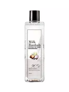 MB MilkBaobab Тонер для лица с кокосовым молоком MilkBaobab Coconut 90 Toner 340мл