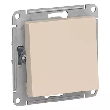 Механизм переключателя 1-кл. СП AtlasDesign 10А IP20 (сх. 6) 10AX беж. SchE ATN000261