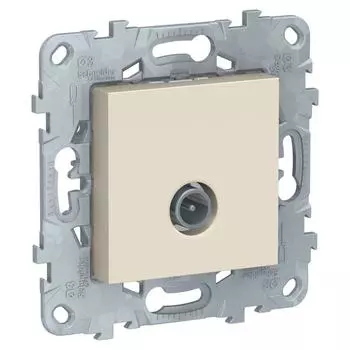 Механизм розетки TV UNICA NEW одиноч. беж. SchE NU546244