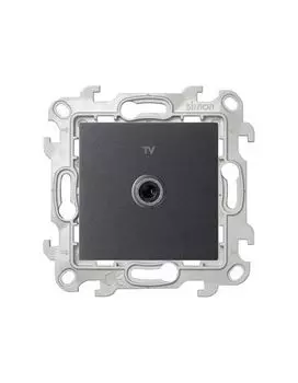 Механизм ТВ розетки 1-м Simon24 графит 2450477-038